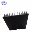 black anodized aluminium led profile ,aluminium heat sink